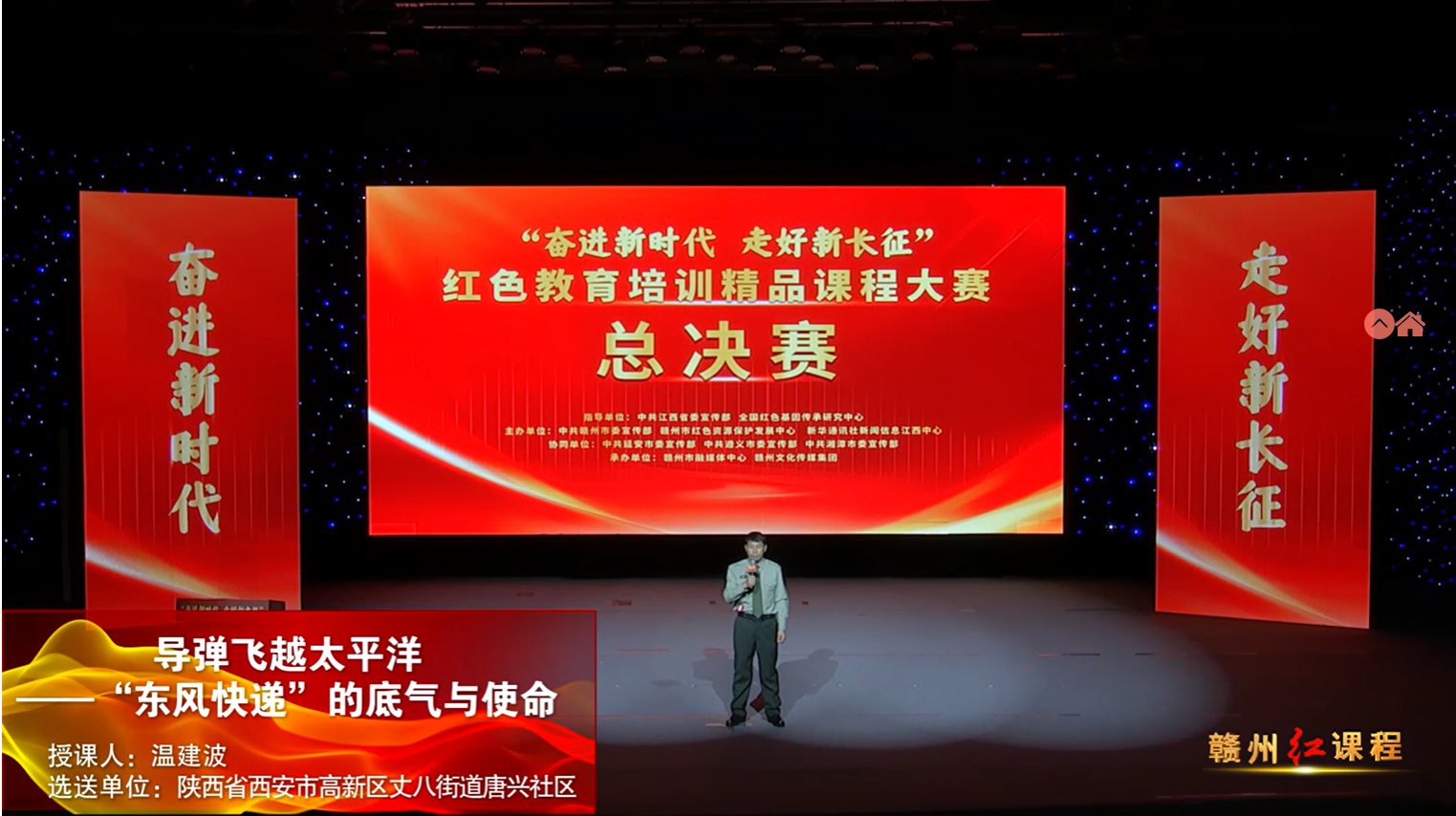 赣州红培精品课程展播丨导弹飞越太平洋——“东风快递”的底气与使命